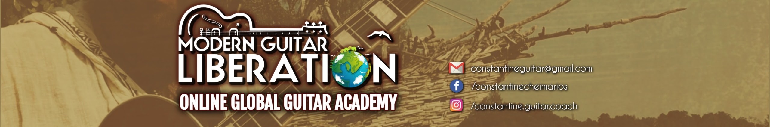 Modern Guitar Liberation — Online Global Guitar Academy, with Constantine Cheimarios